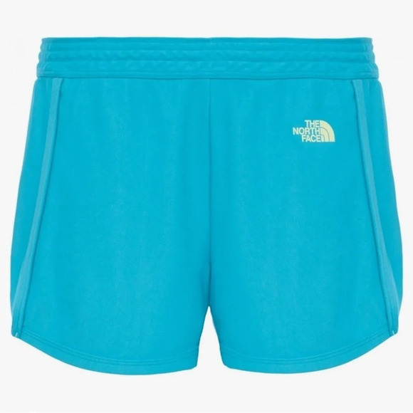 The North Face womens aqua blue Pulse Short Size S - Picture 1 of 11